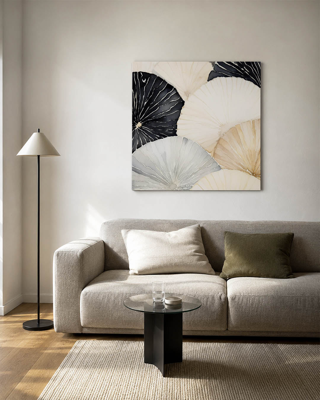 Organische vormen Kunstwerk