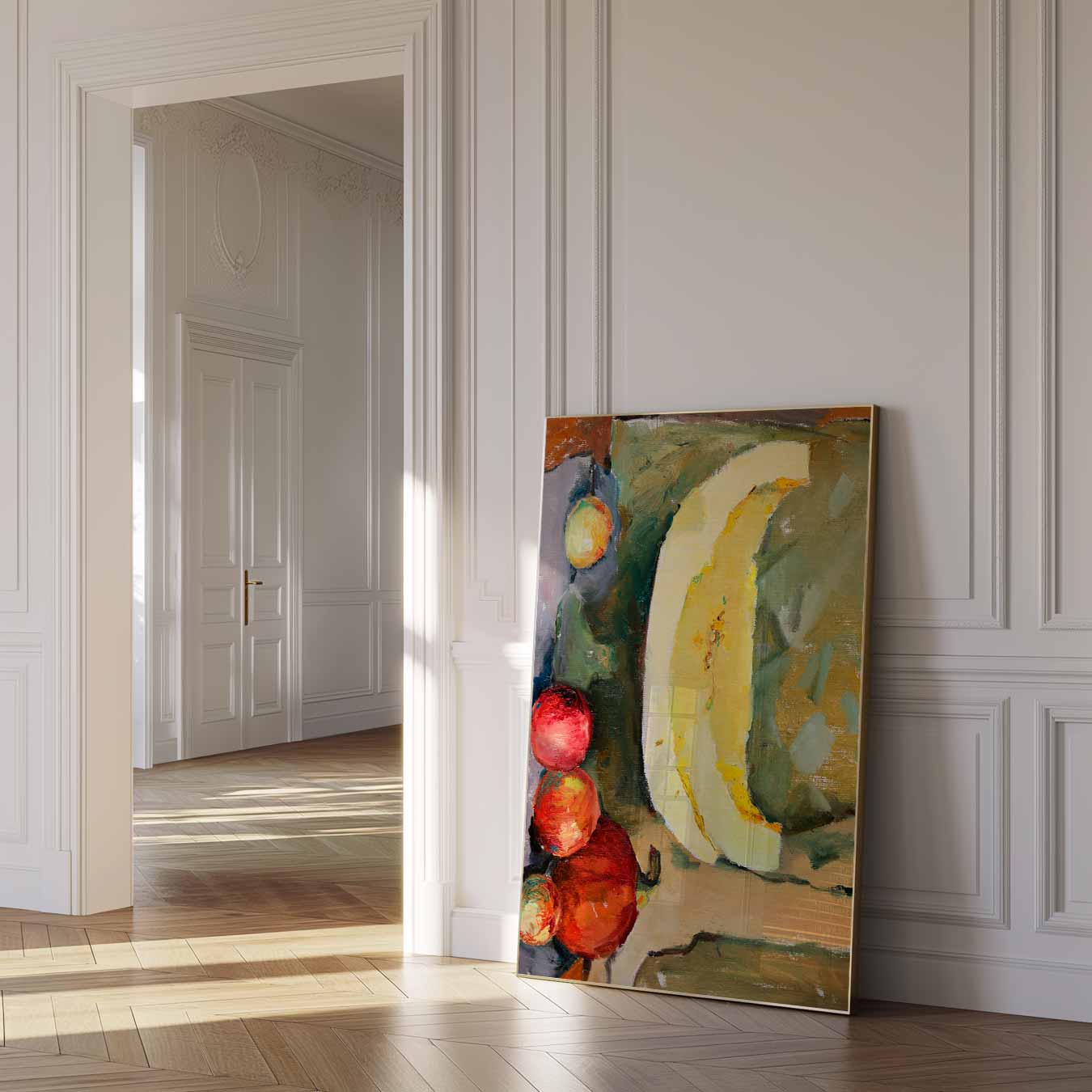 Kleurrijke Fruitimpressies Poster