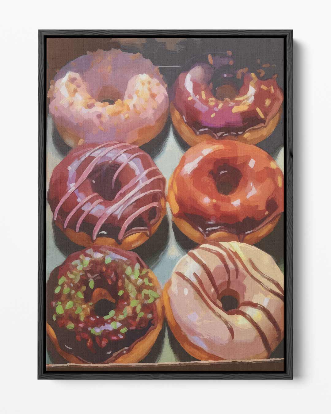 Donut Droom Kunstwerk-canvas-dibond-plexiglas-wanddecoratie-WallArtistic