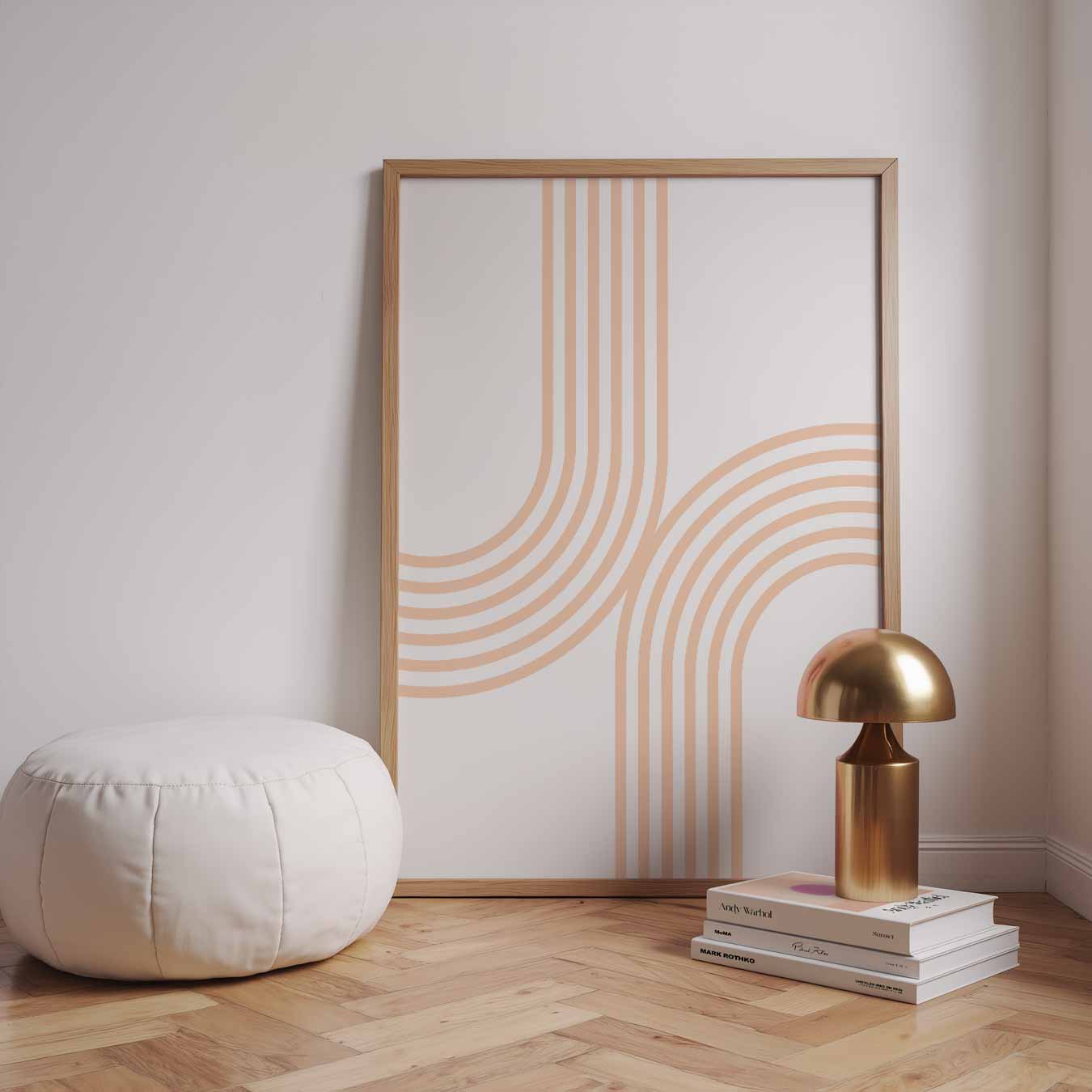 Retro Flow Wanddecoratie Poster