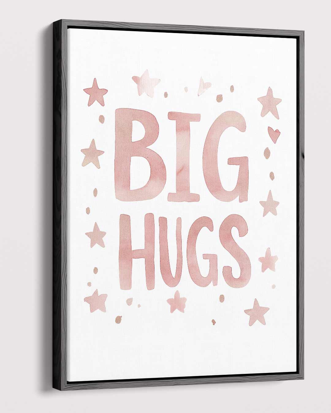 Big Hugs Poster Kunstwerk-canvas-dibond-plexiglas-wanddecoratie-WallArtistic