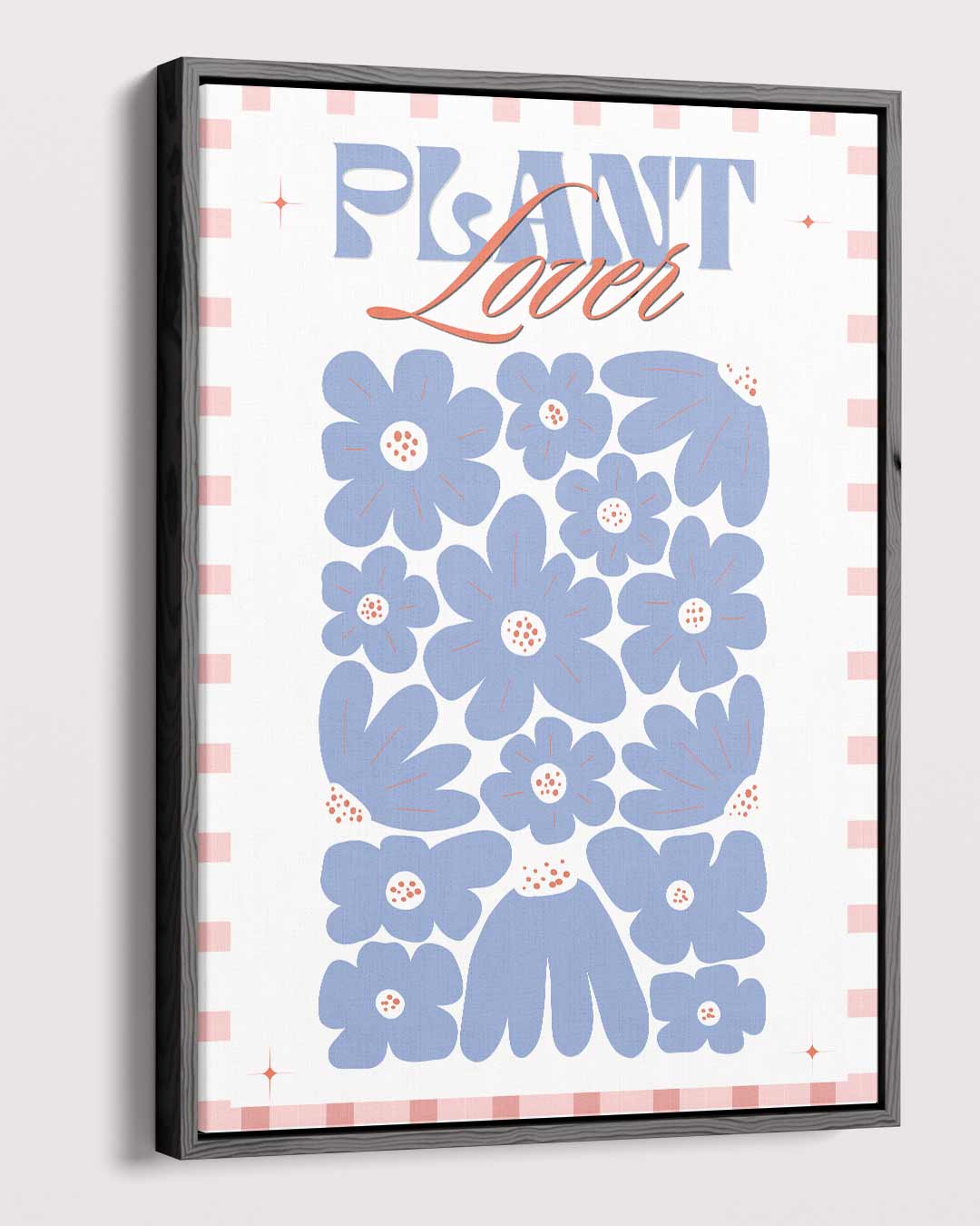 Bloemenliefhebber Poster Kunstwerk-canvas-dibond-plexiglas-wanddecoratie-WallArtistic