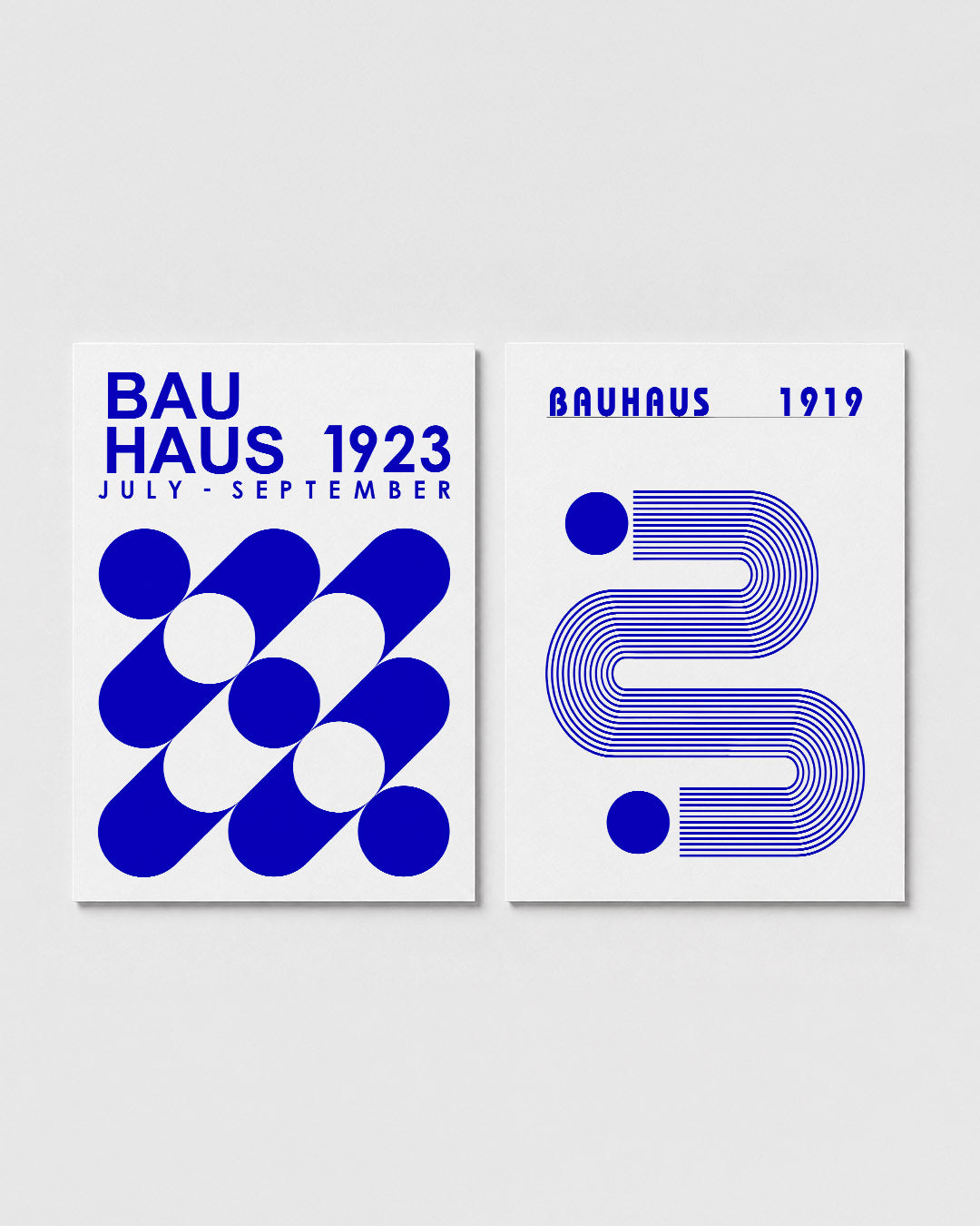 Kleur en vormen Posterset