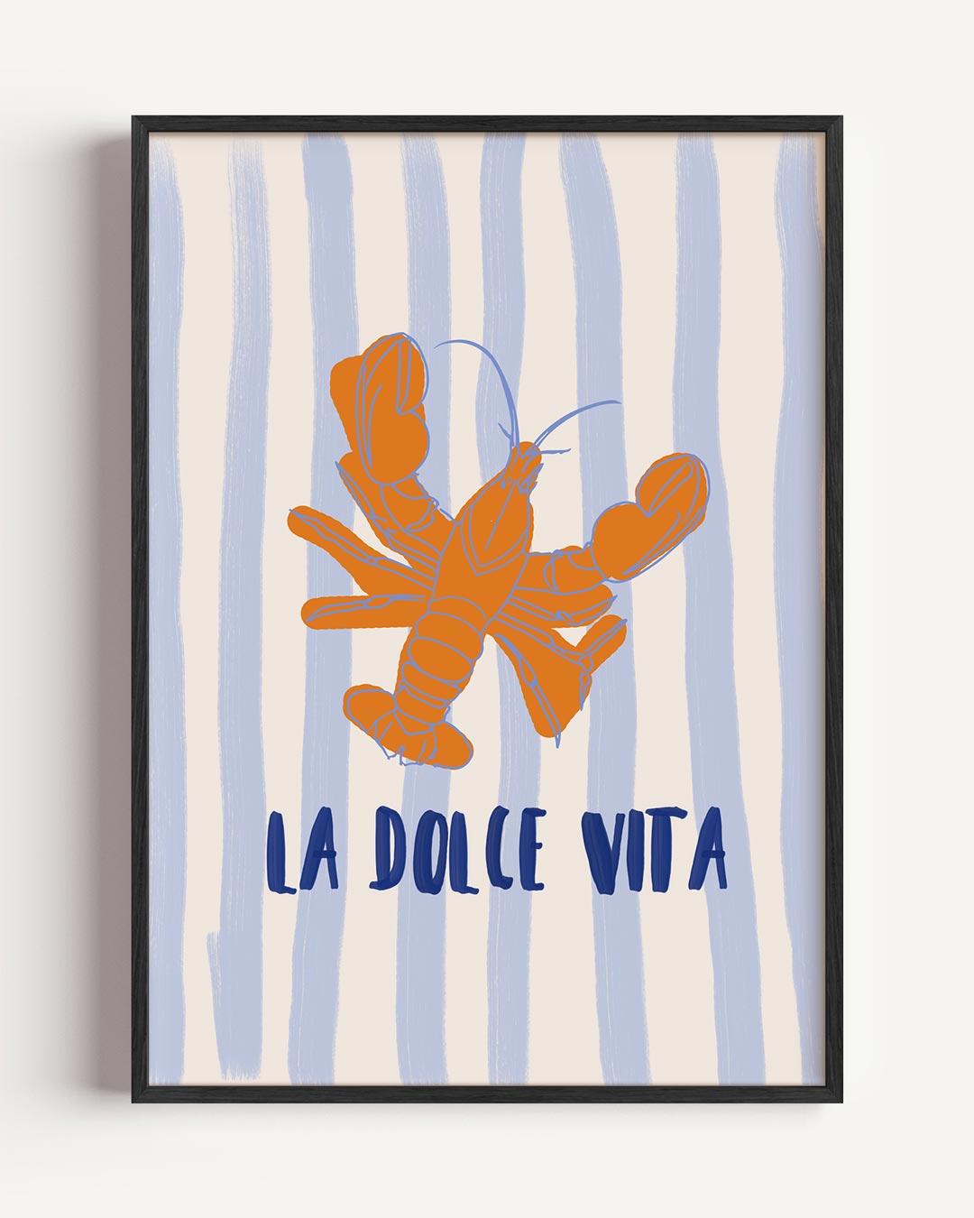 La Dolce Vita Kreeft Poster-WallArtistic