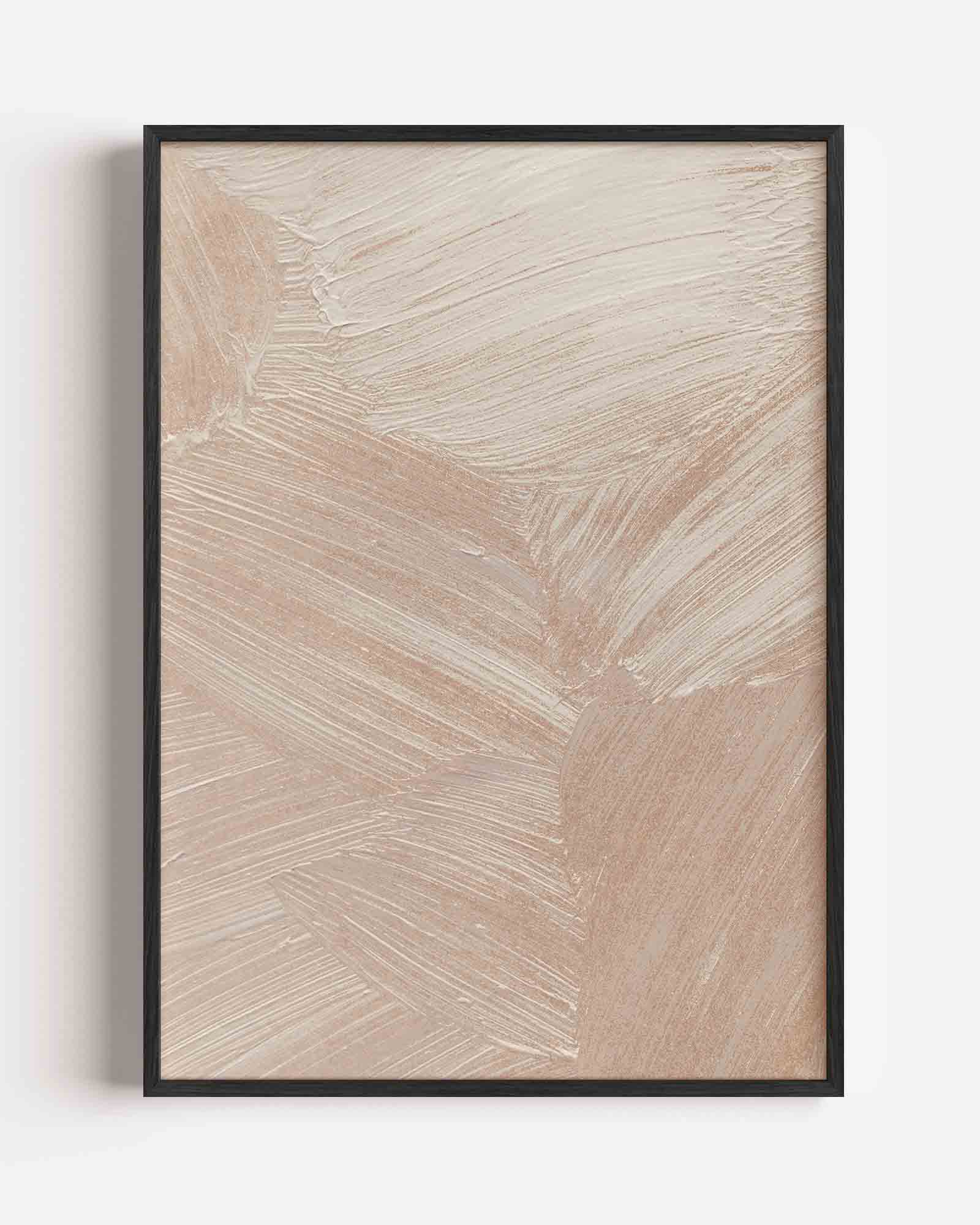 Beige textuur Poster