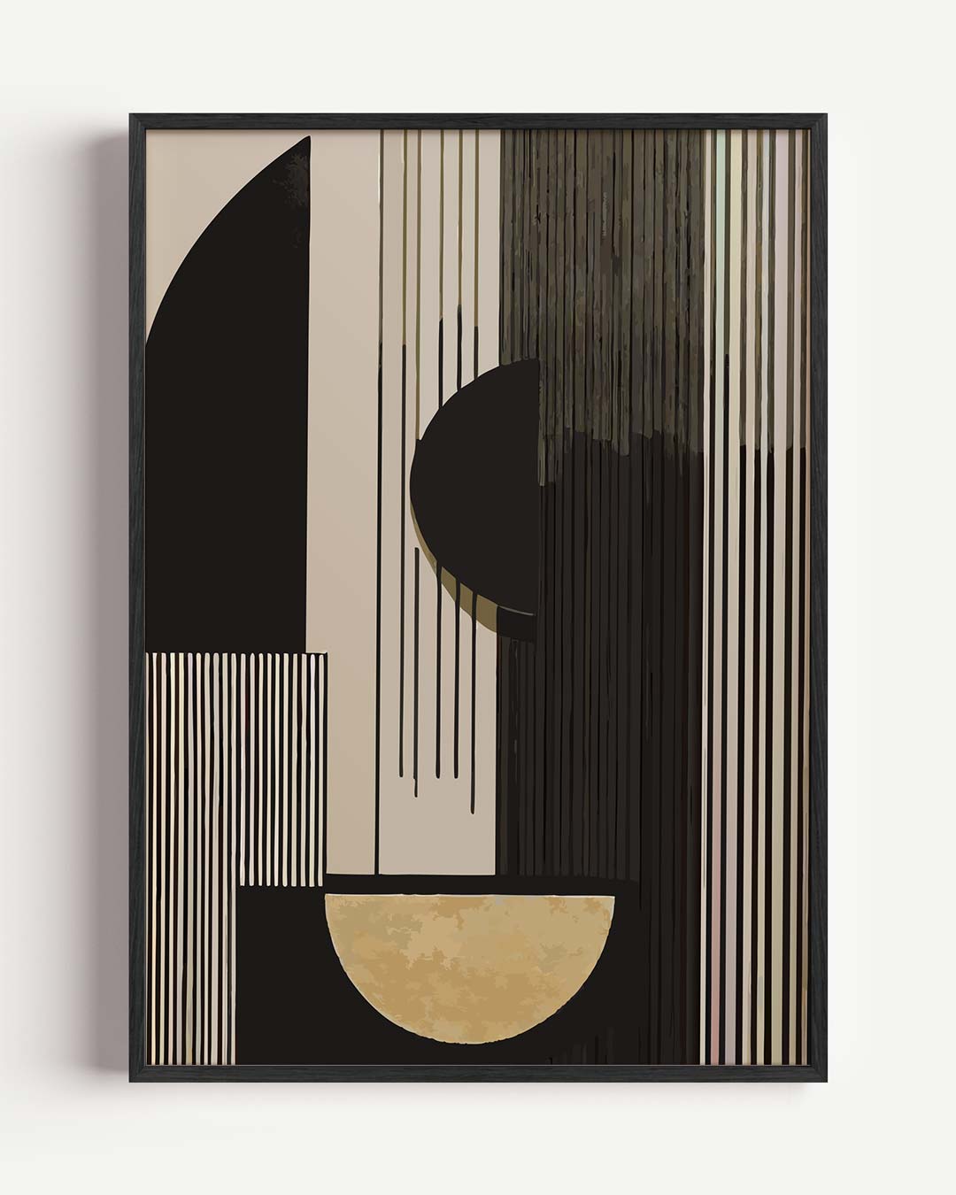 Moderne Geometrische Kunstposter