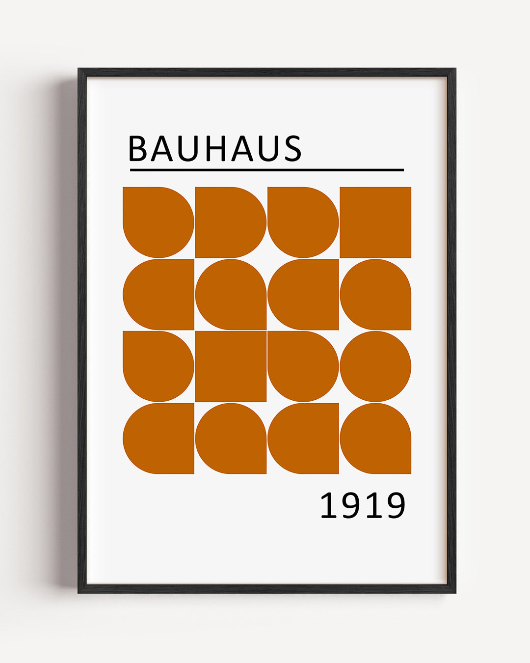 Vormritme en kleur Poster