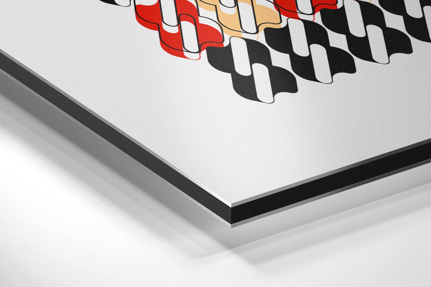 Kleurrijke Flessen Abstract Kunstwerk-canvas-dibond-plexiglas-wanddecoratie-WallArtistic