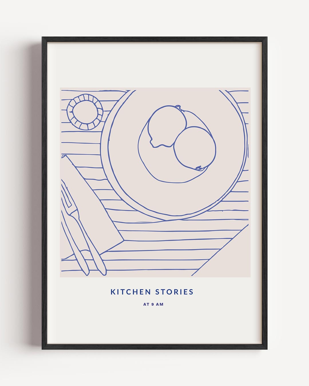 Kitchen Stories Breakfast Poster-WallArtistic