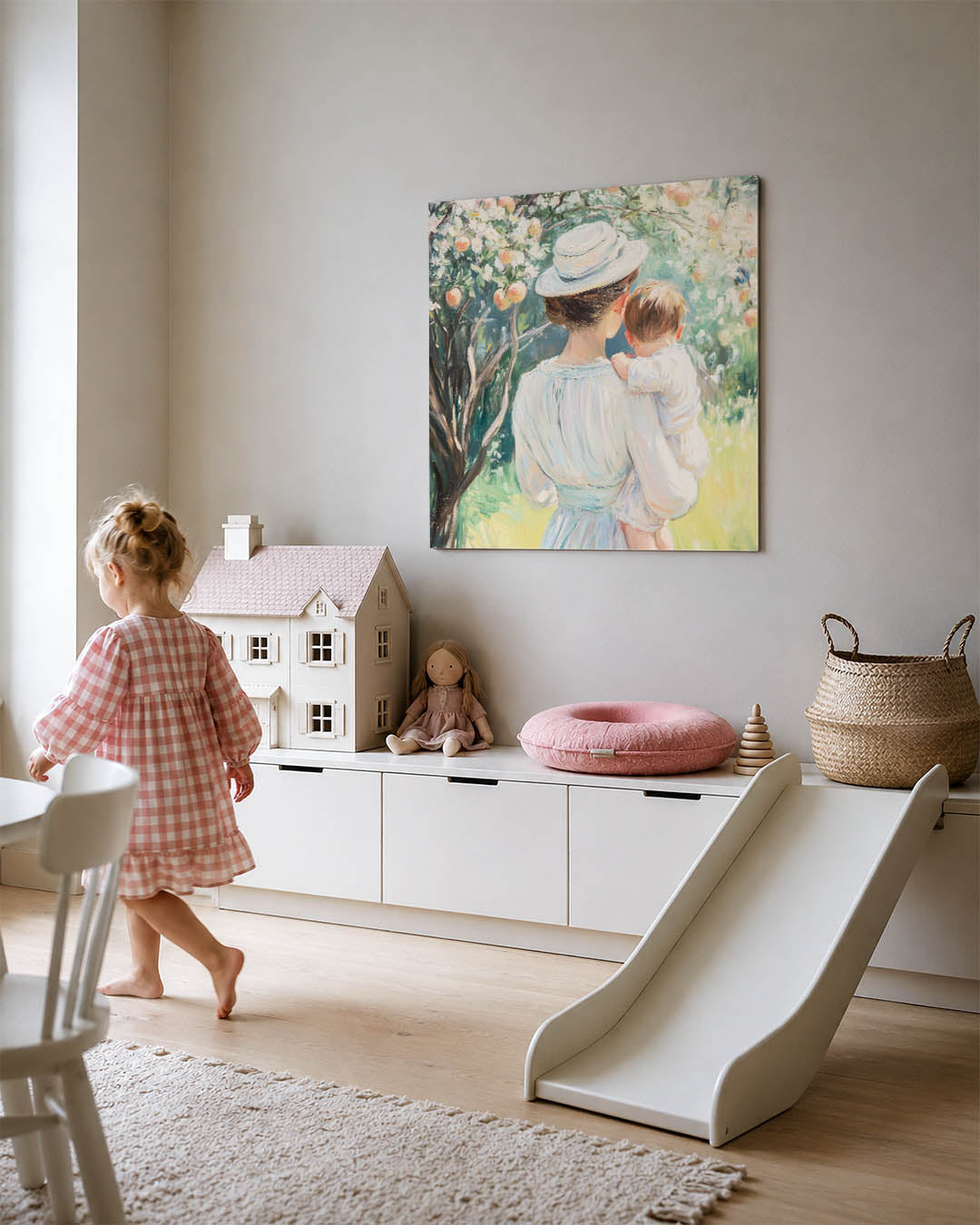 Moeder en kind Kunstwerk