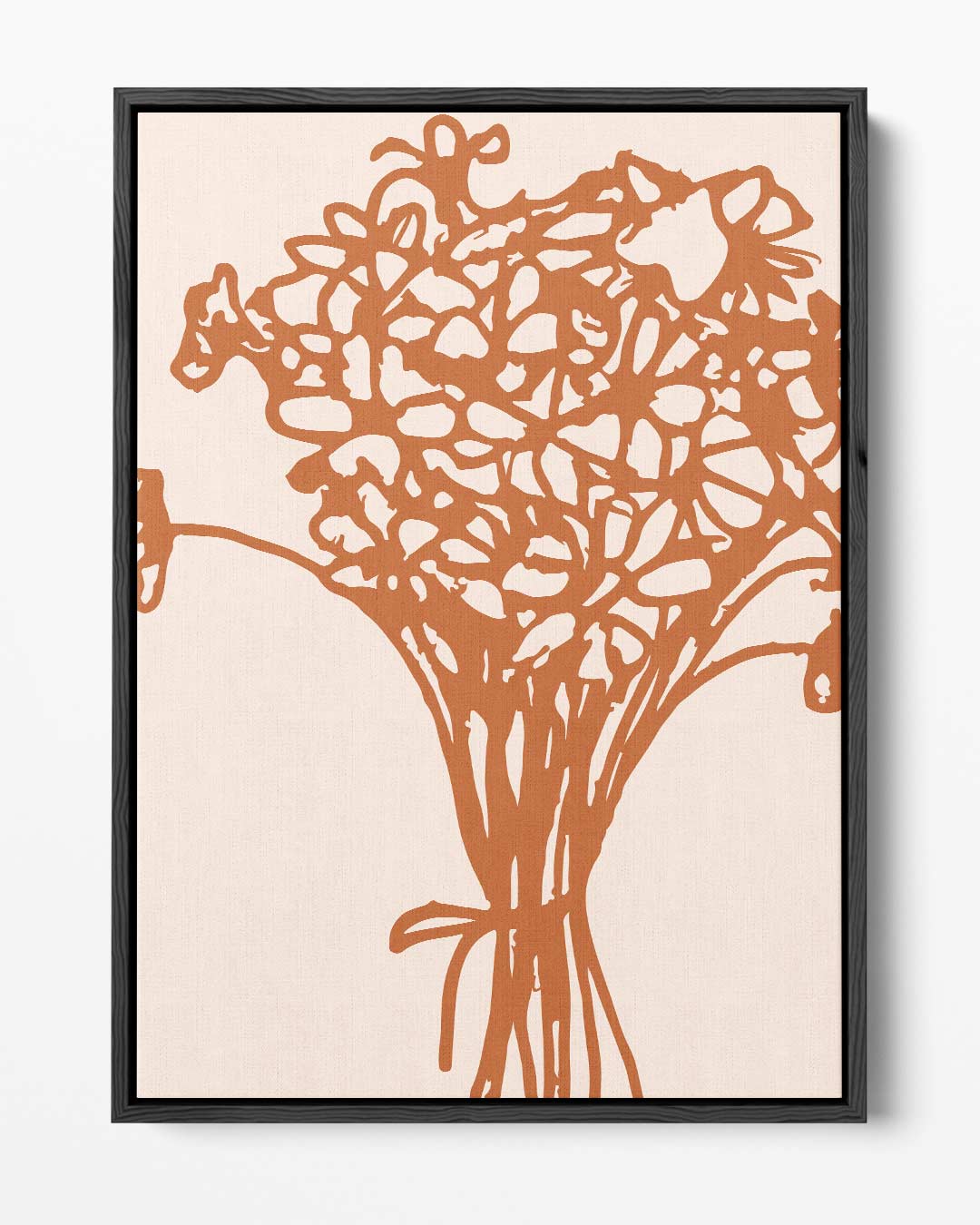 Bloeiende Contouren Kunstwerk-canvas-dibond-plexiglas-wanddecoratie-WallArtistic