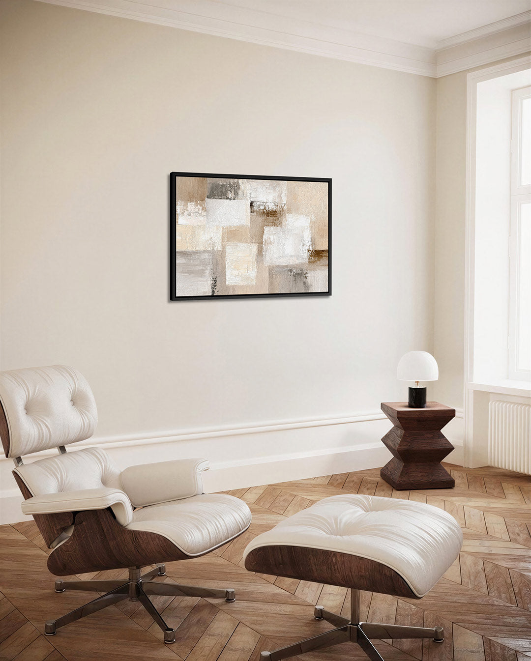 Gelaagde texturen Kunstwerk