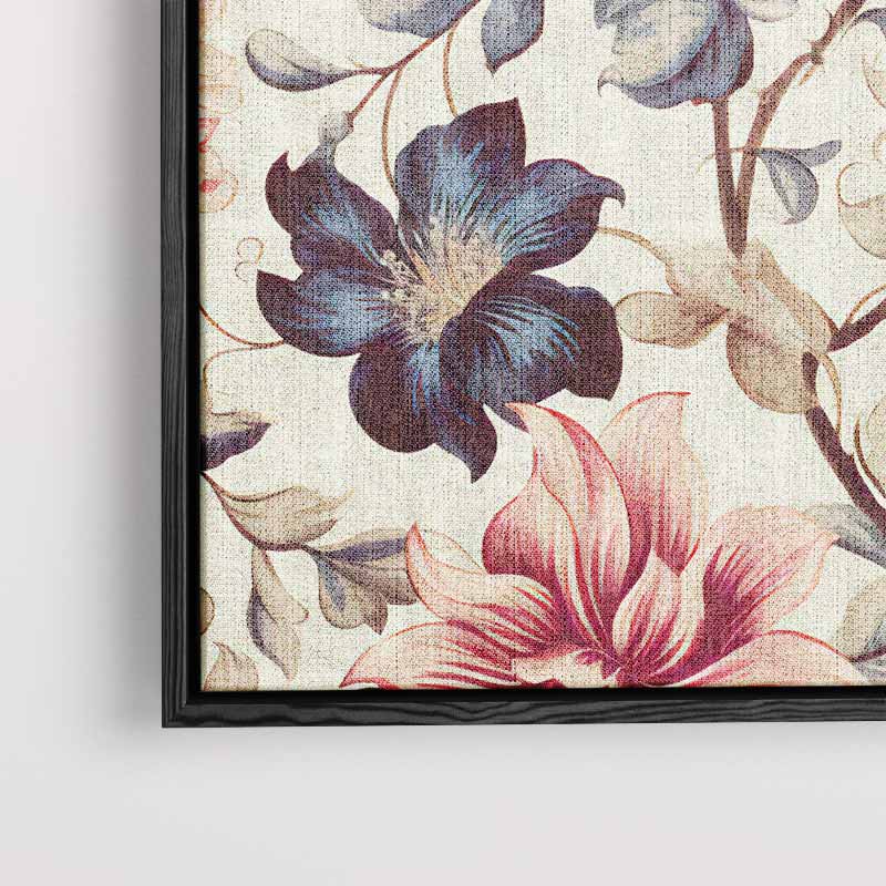 Tijdloze Bloemenpracht Kunstwerk-canvas-dibond-plexiglas-wanddecoratie-WallArtistic