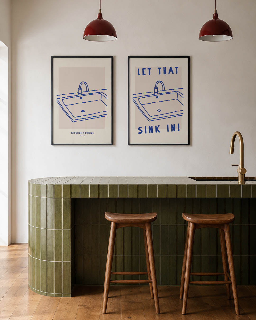 Lijnen en vlakken Posterset