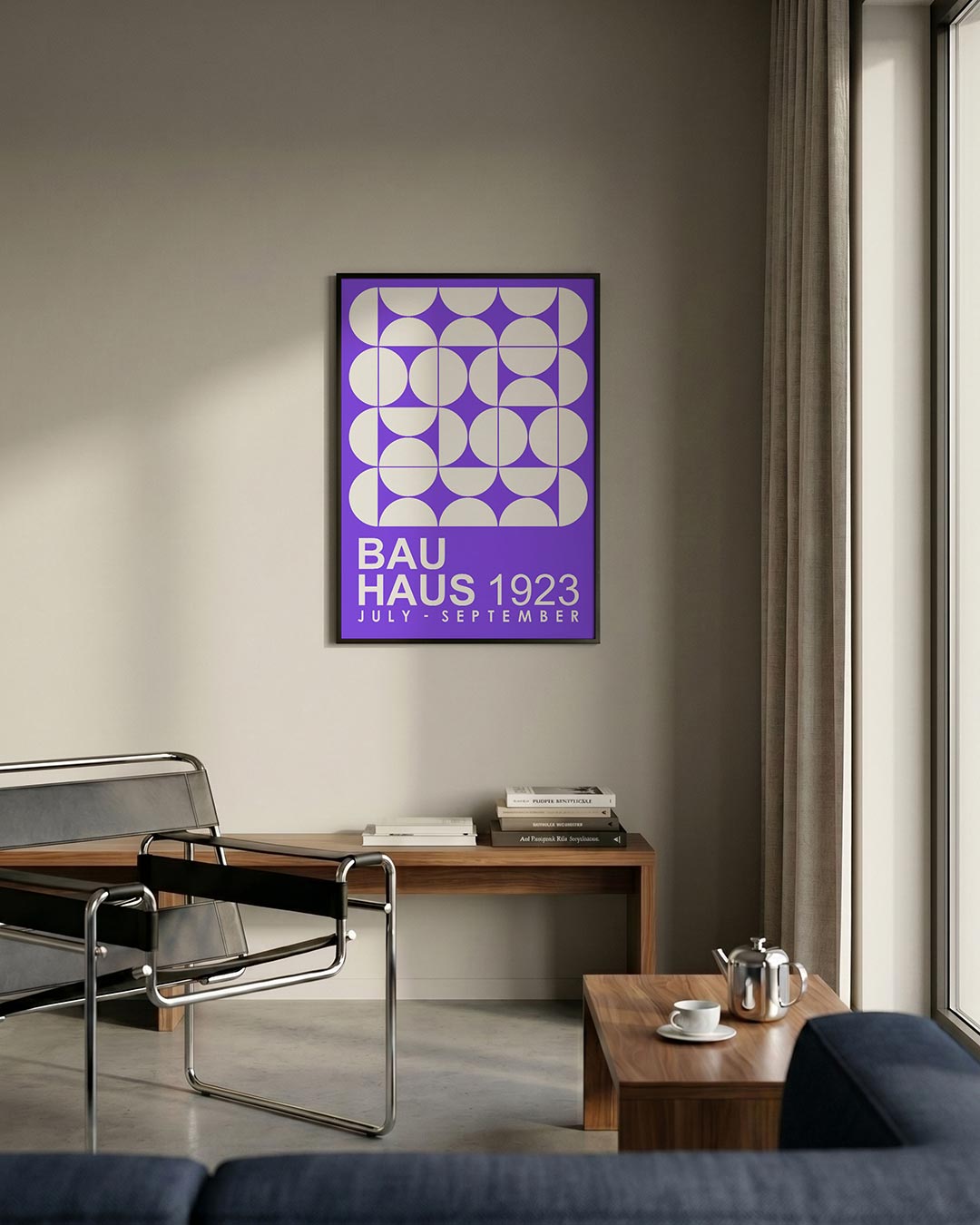 Cirkelvormen en vlakken Poster