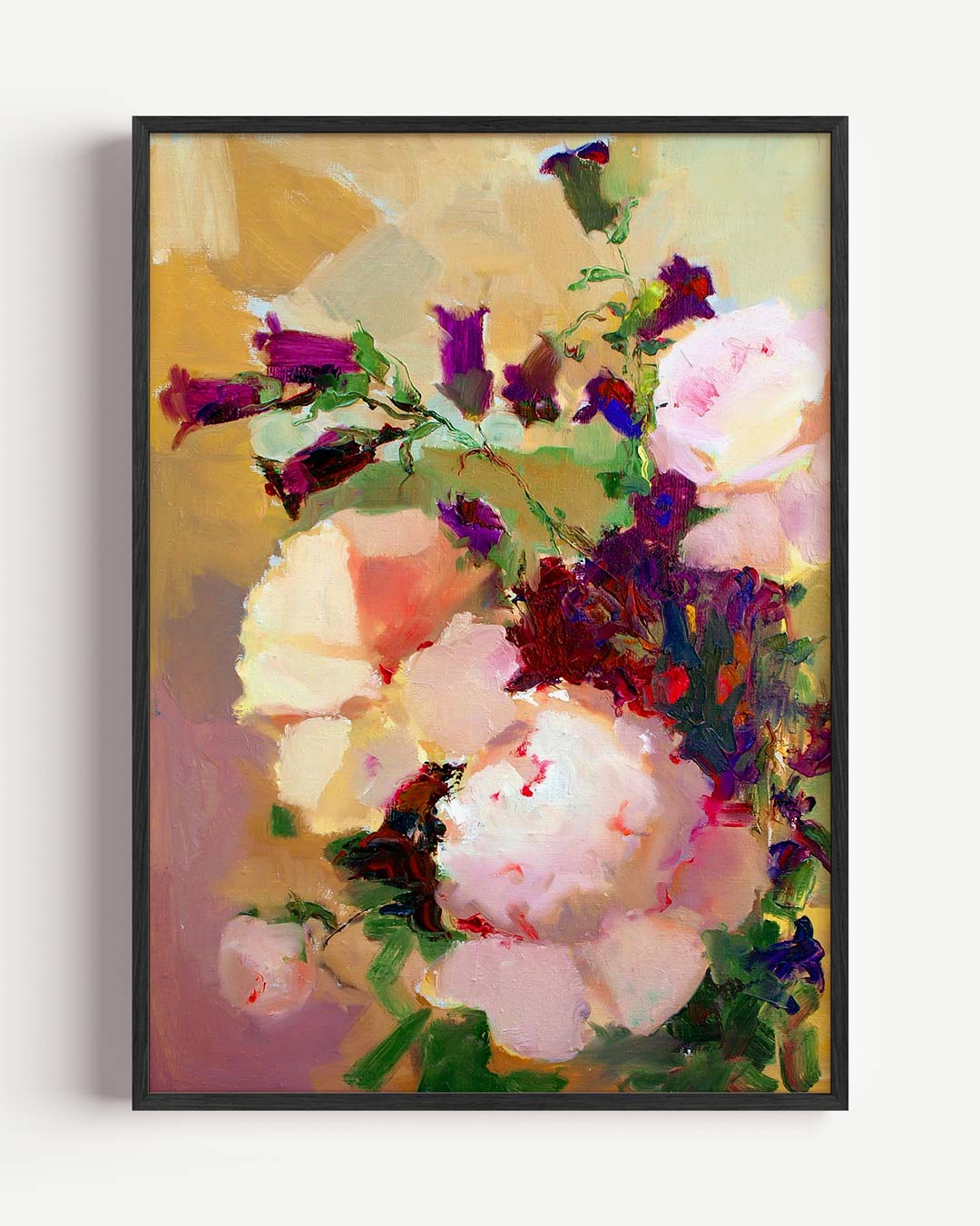 Vrolijke Bloemenweelde Poster
