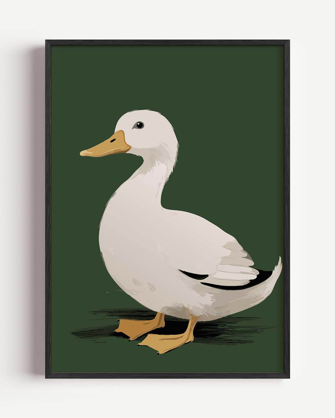 Schattige Eenden Illustratie Poster