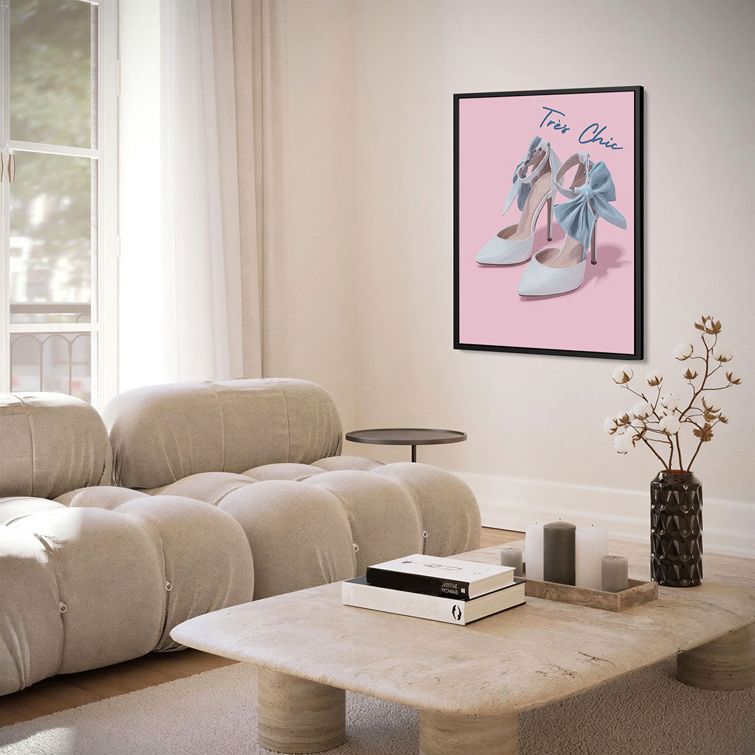 Elegante hakken Kunstwerk