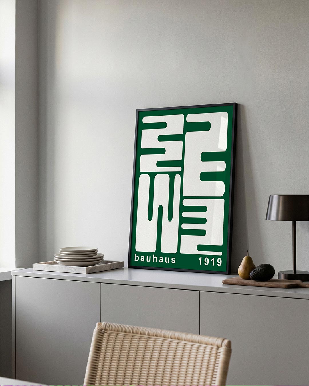 Lijnen en vlakken Poster