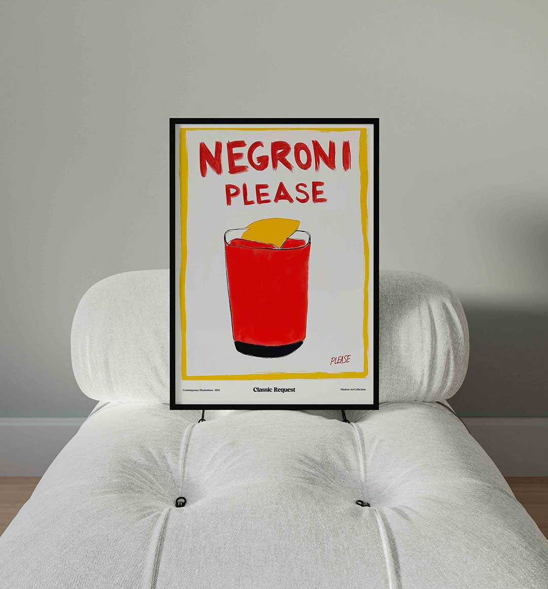 Negroni please Poster