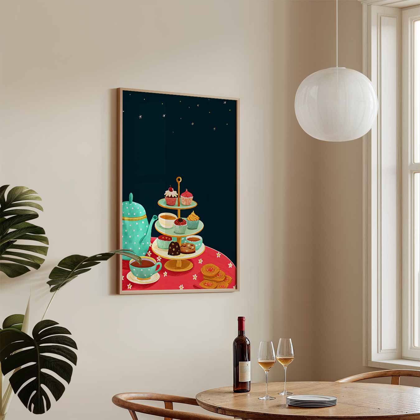 Sfeervolle High Tea Poster