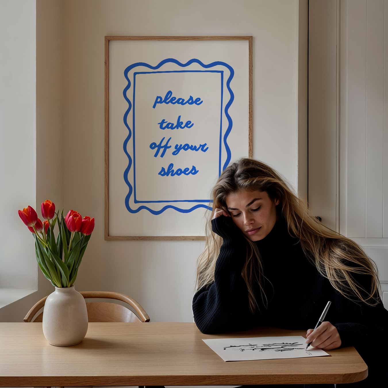 Stijlvolle Welkomstposter