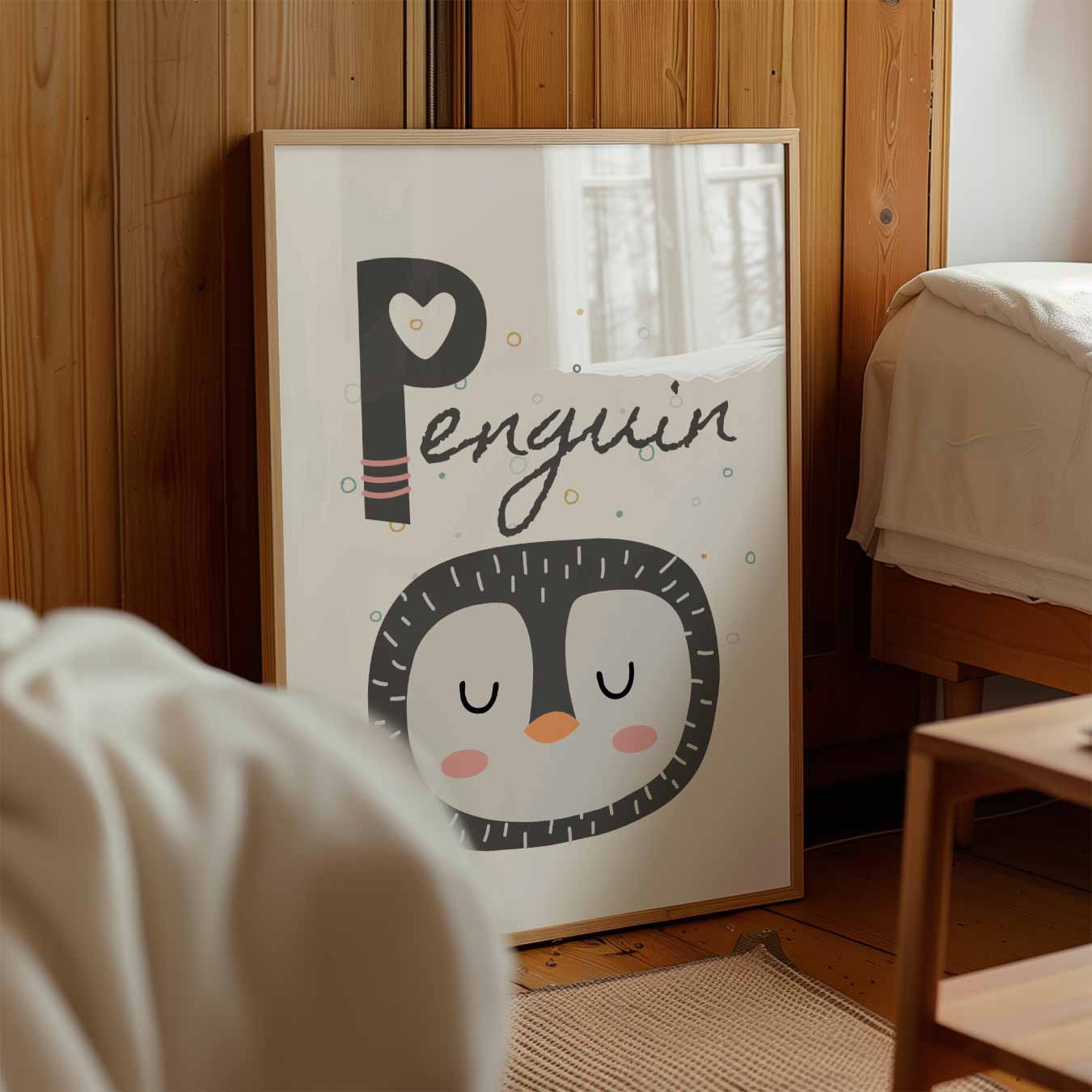 Snoezige Pinguïn Poster