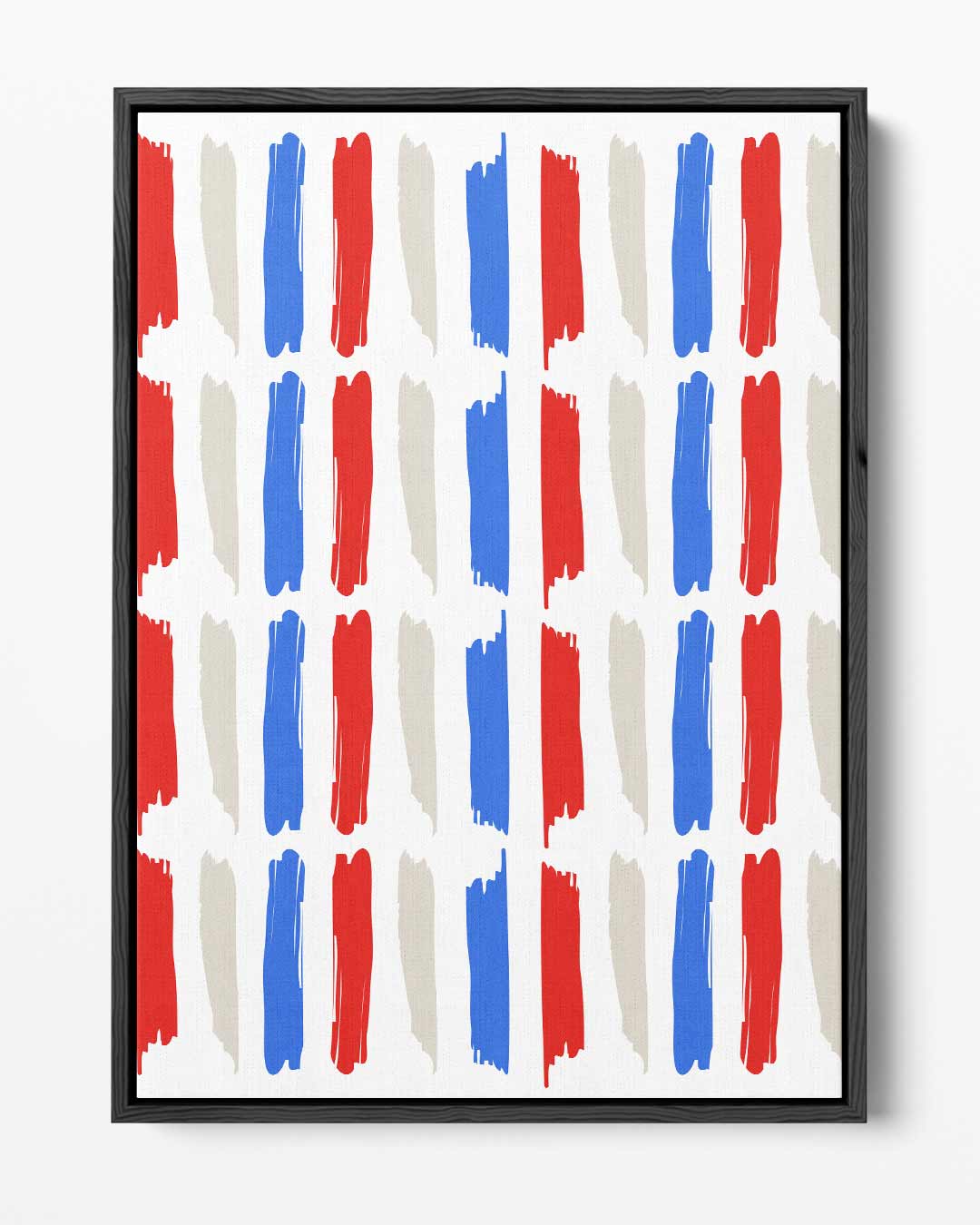 Kleurrijke Strepen Kunstwerk-canvas-dibond-plexiglas-wanddecoratie-WallArtistic