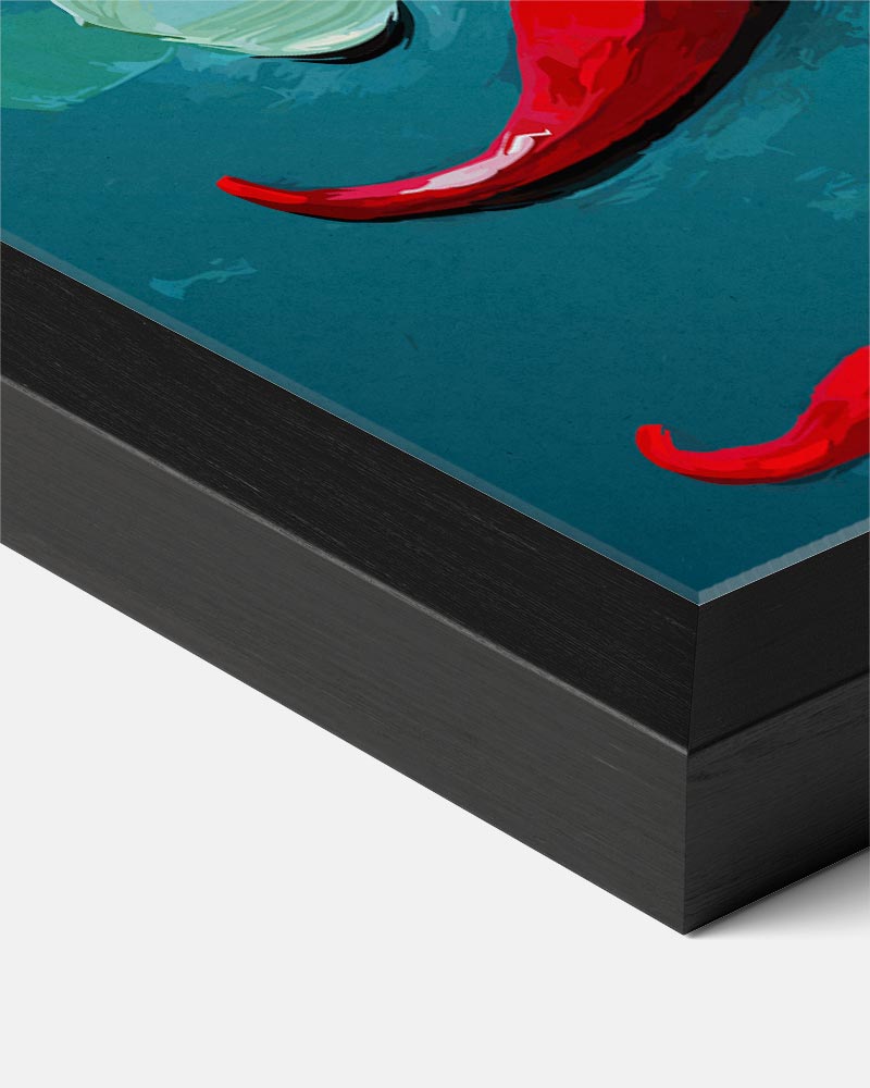 Spicy Pepper Art Print Poster