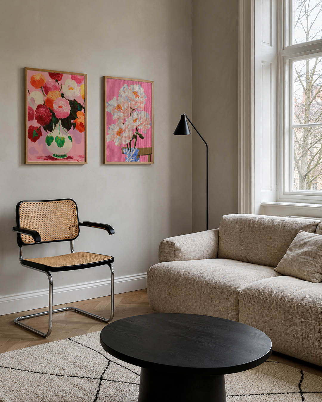 Bloemrijke kleurexplosie Posterset