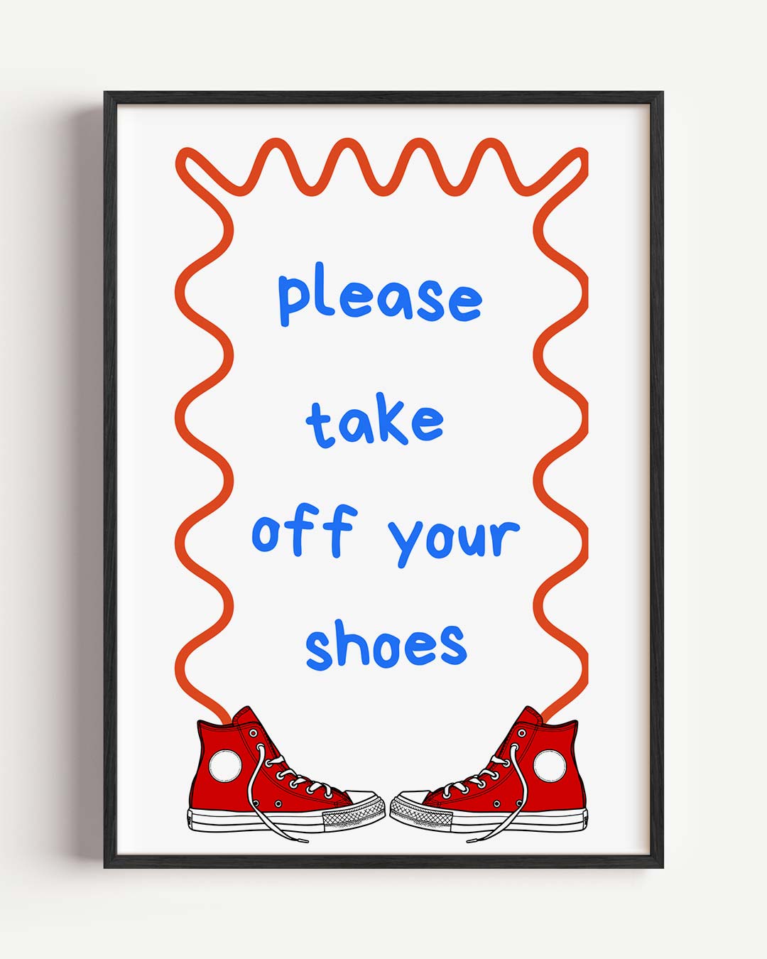 Gezellige Schoenen Uit Poster