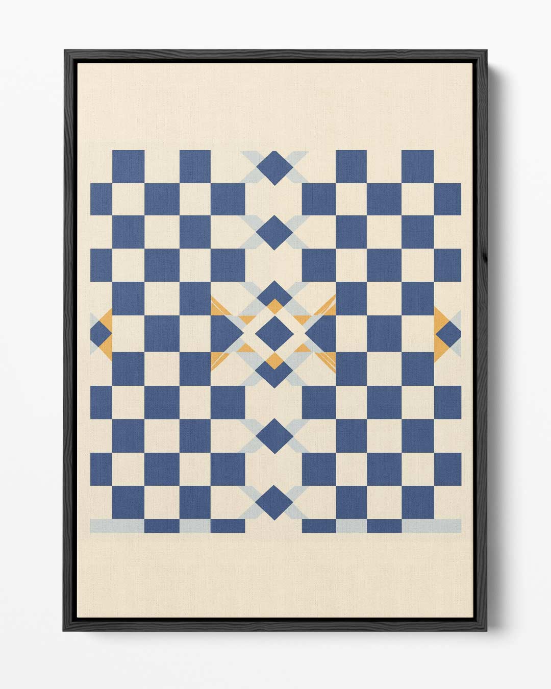 Geometrisch Schaduwspel Kunstwerk-canvas-dibond-plexiglas-wanddecoratie-WallArtistic