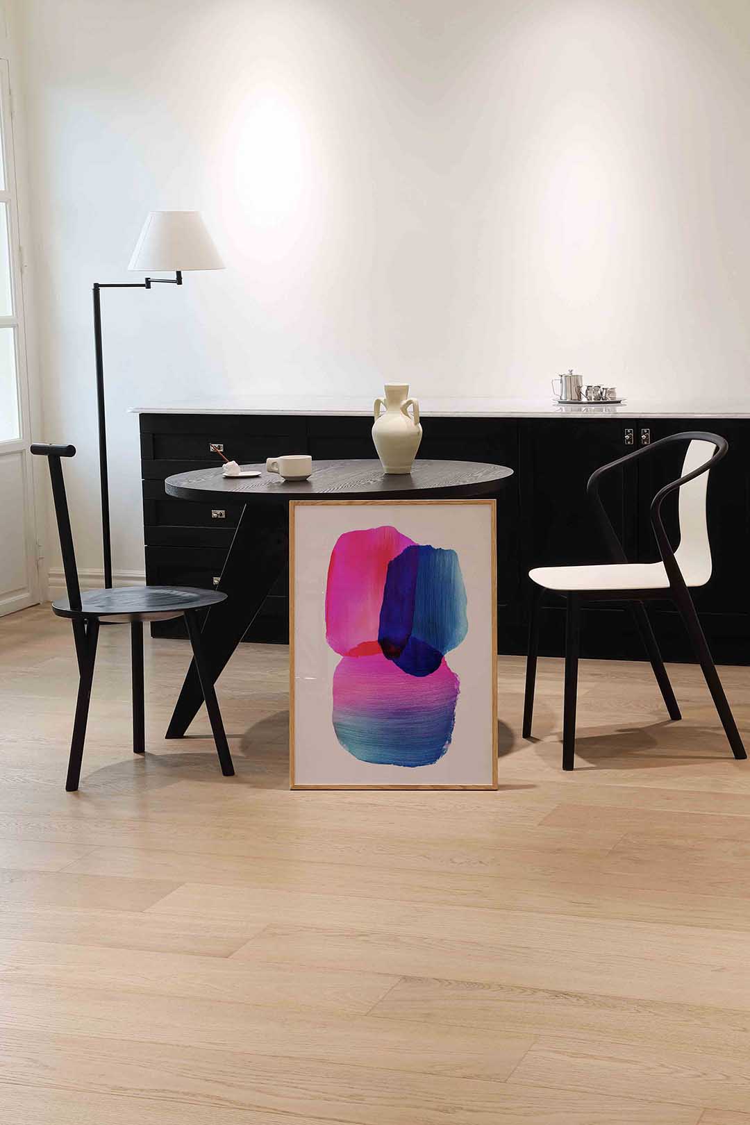 Abstracte vormen Poster