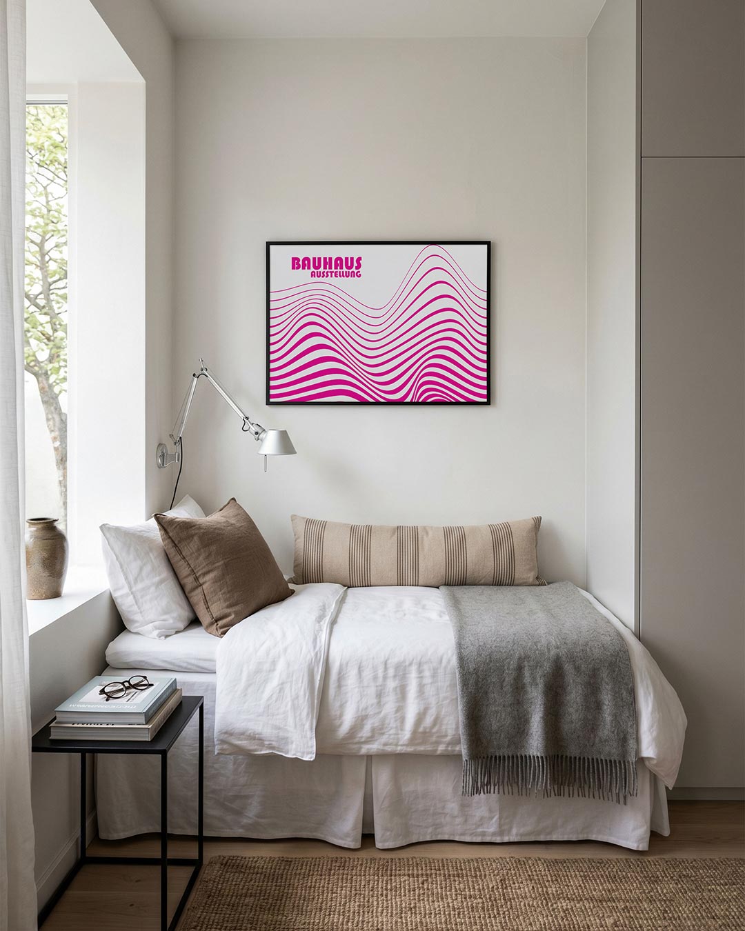 Golvend lijnenspel Poster