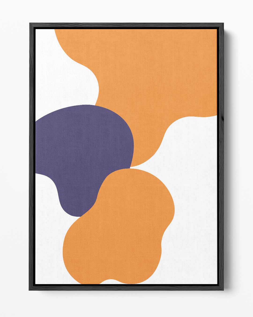 Vloeiende Vormen in Kleur Kunstwerk-canvas-dibond-plexiglas-wanddecoratie-WallArtistic