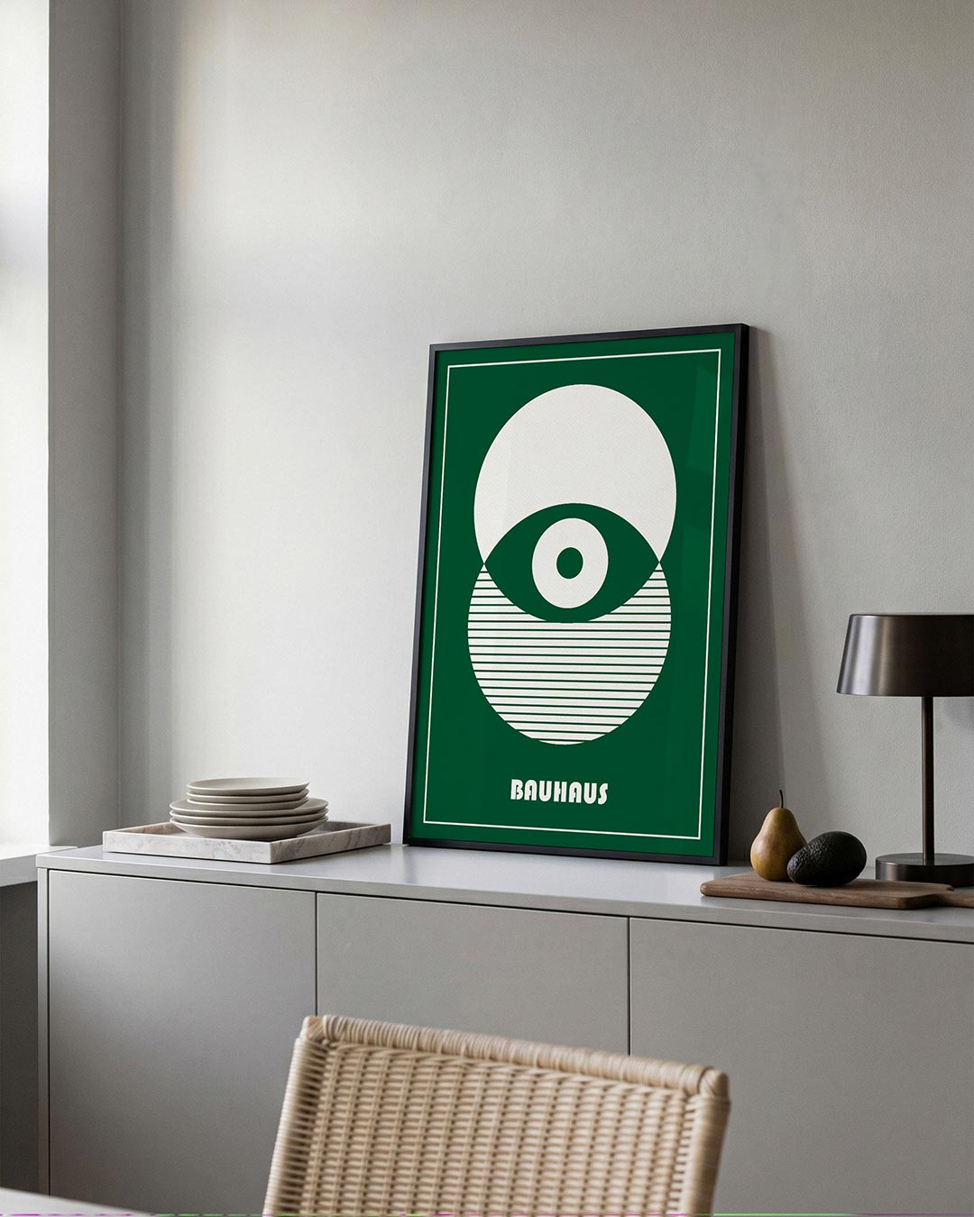 Cirkelstructuur Poster