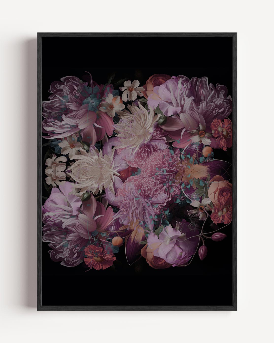 Romantische Bloemenpracht Poster-WallArtistic