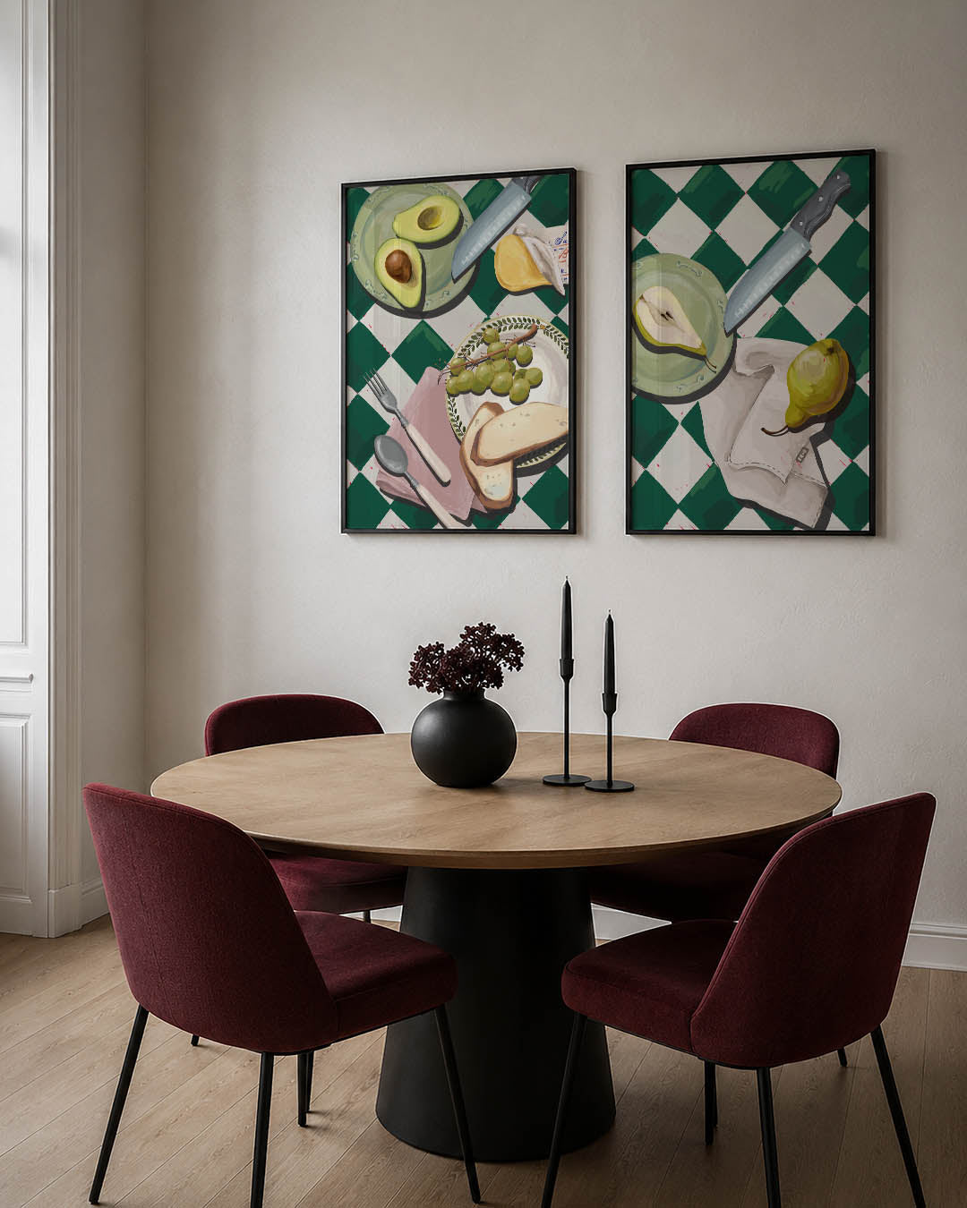 Eettafel harmonie Posterset