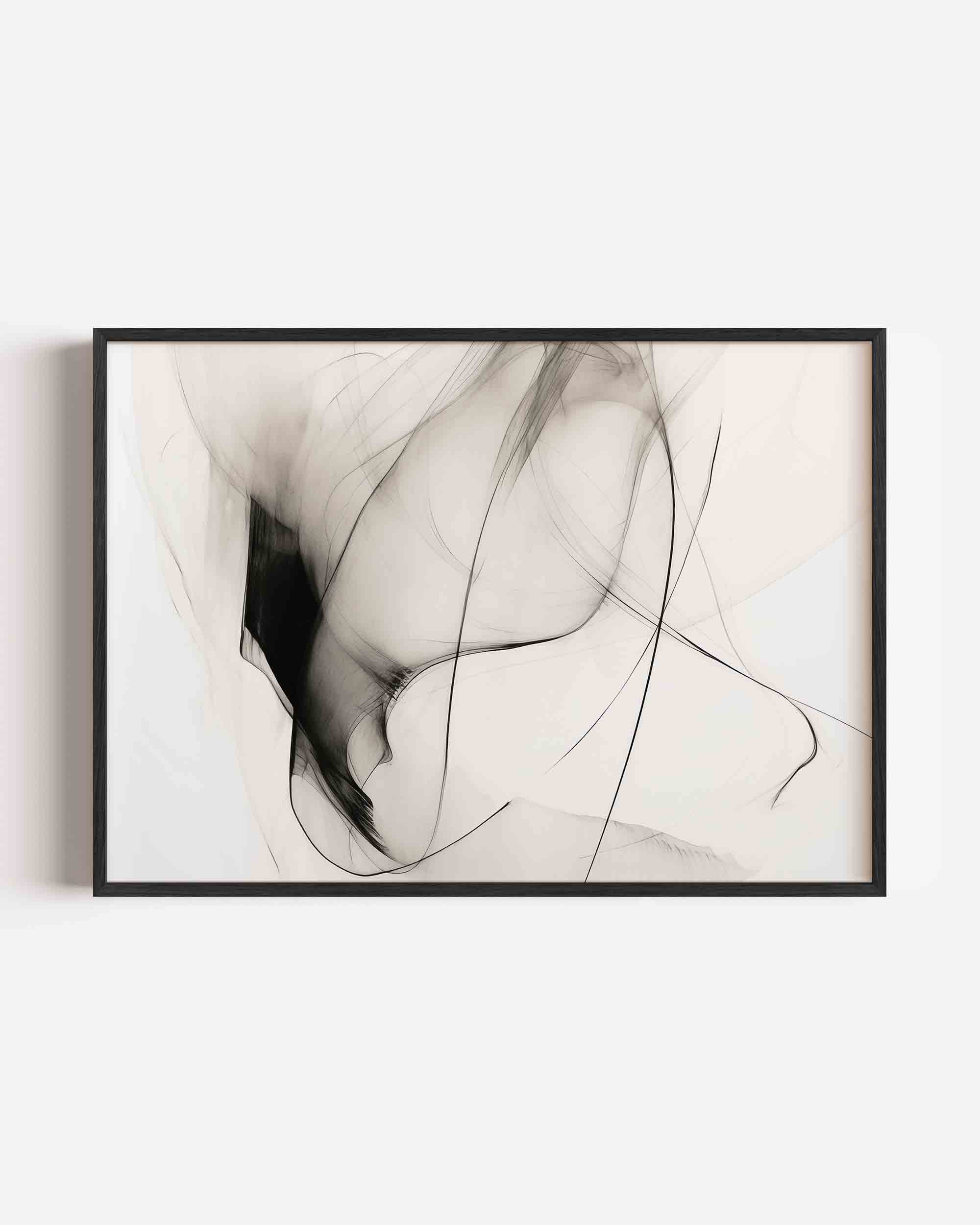 Abstracte lijnen Poster