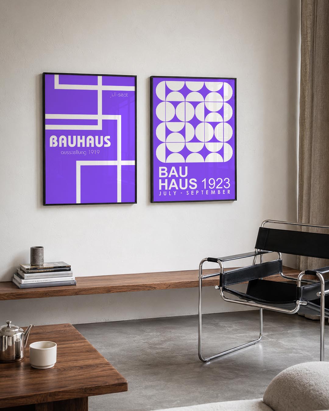 Lijnen en vlakken Posterset