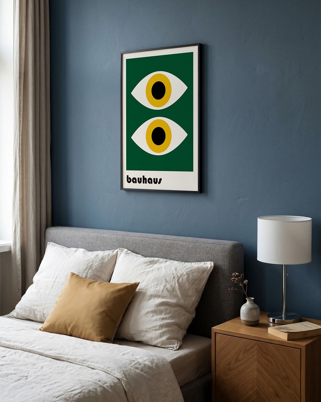 Oogvormen en kleur Poster