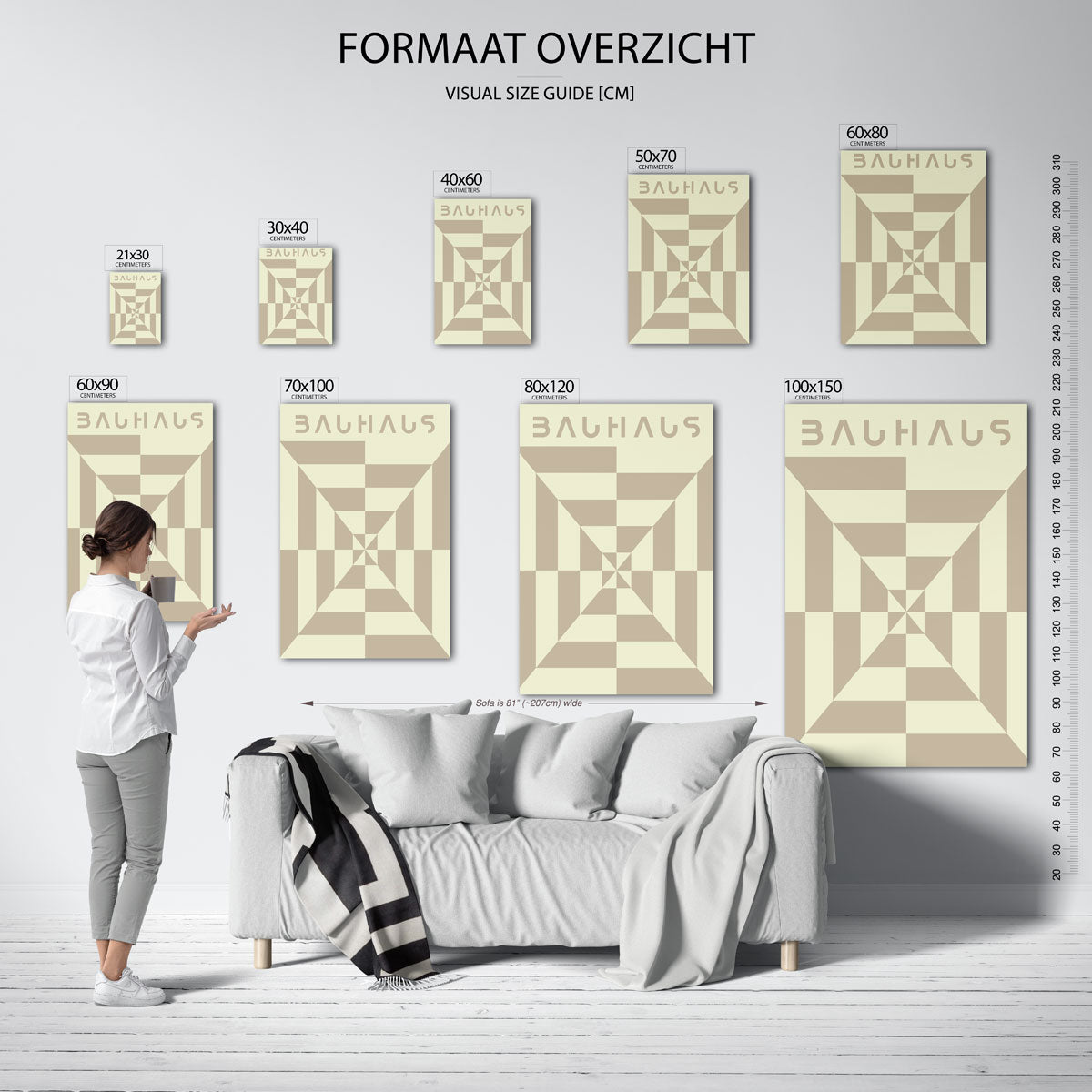 Vorm en balans Poster