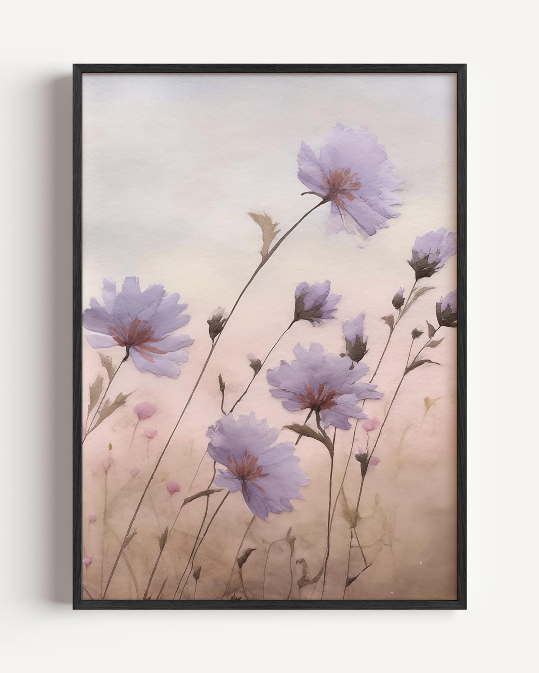Dromerige Bloemenpracht Poster-WallArtistic