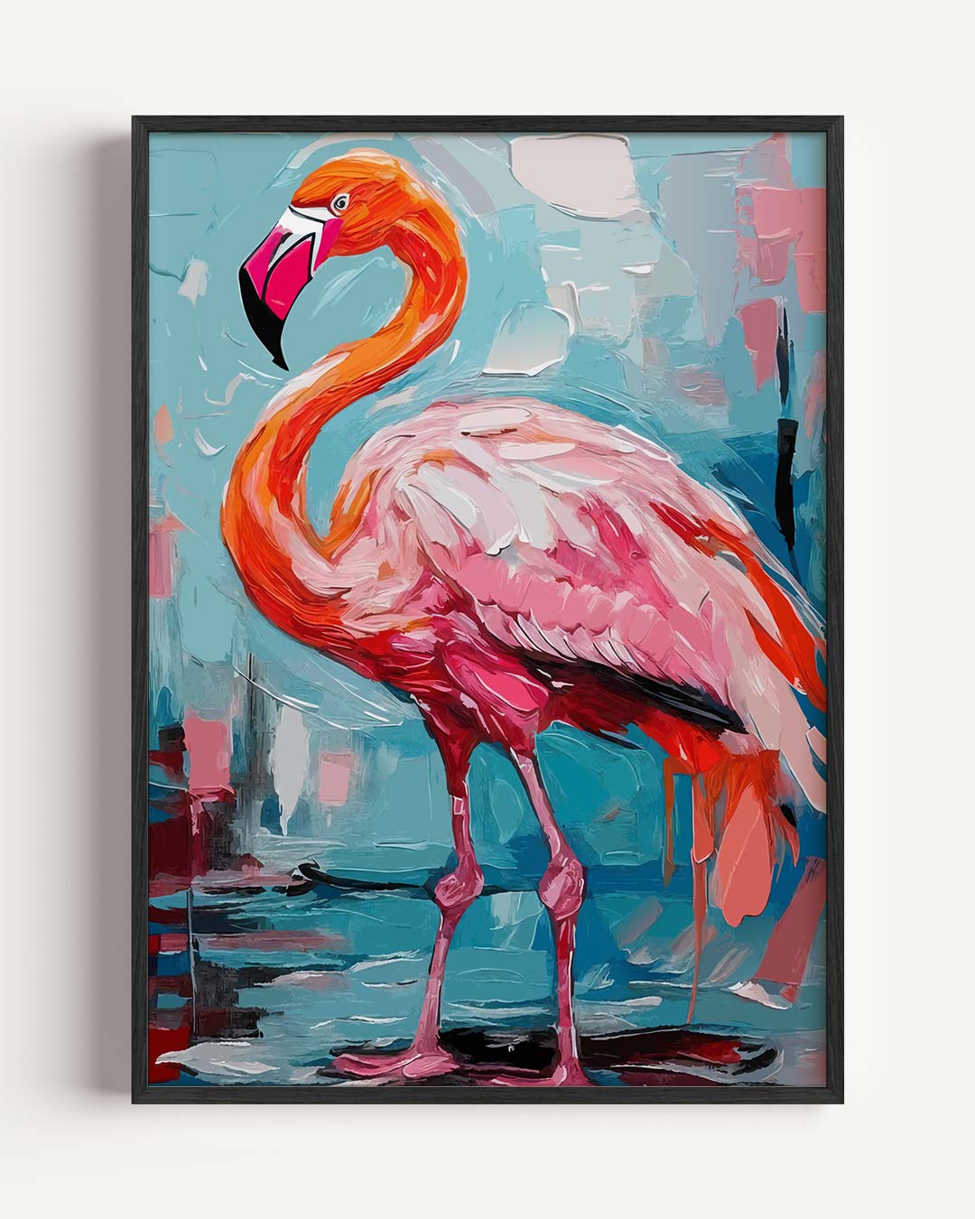 Flamingo Droomwereld Poster