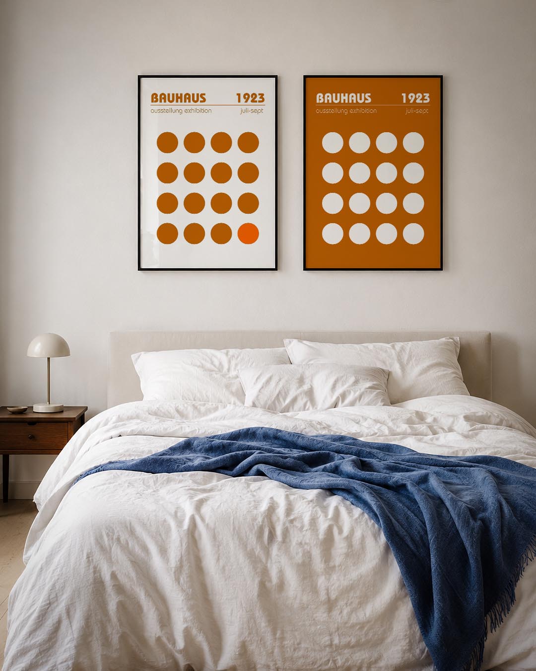 Cirkelritme en kleur Posterset