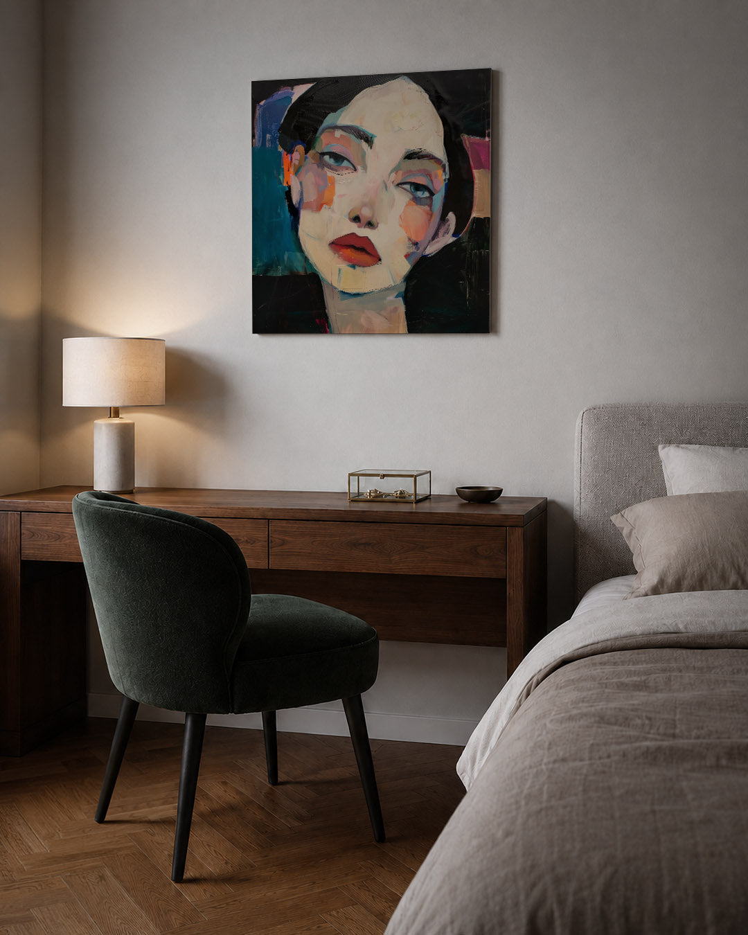 Abstracte Kunstwerk