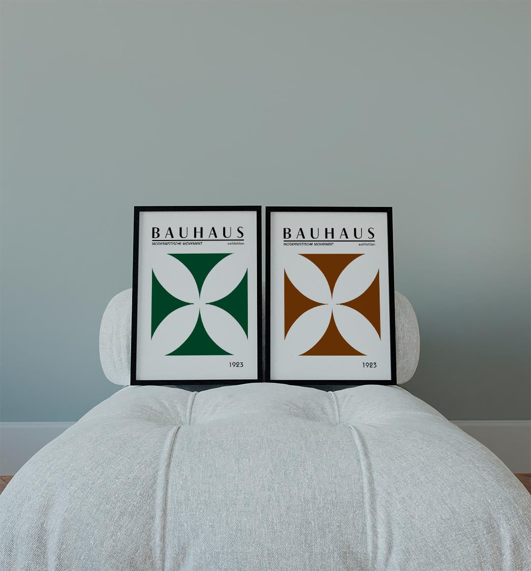 Vormen en vlakken Posterset