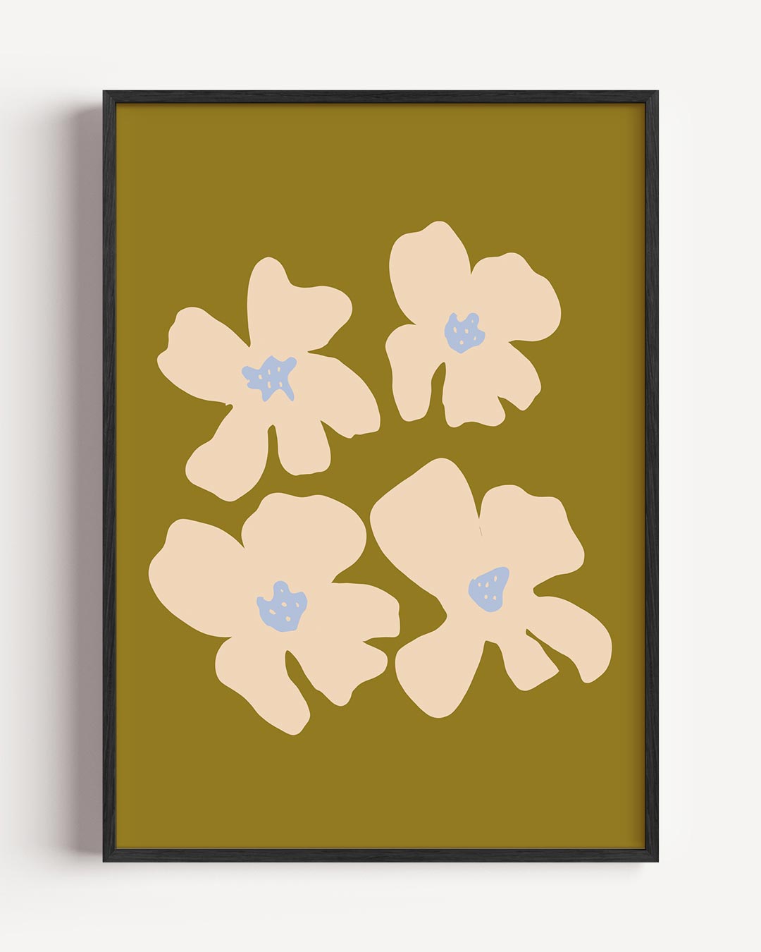 Rustieke Bloemen Poster-WallArtistic