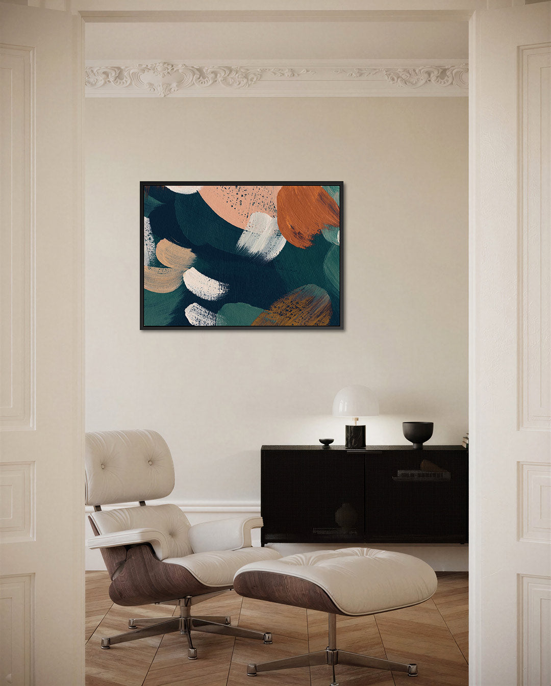 Kleurencompositie Kunstwerk