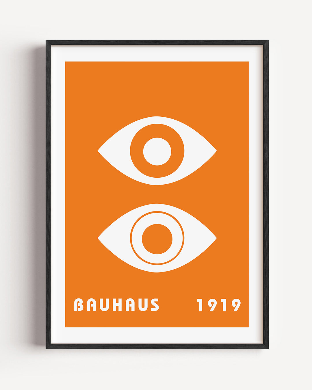 Oogvormen en kleur Poster